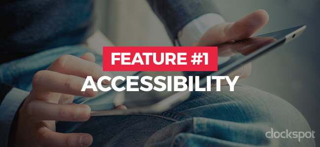 Feature #1: Accessibility